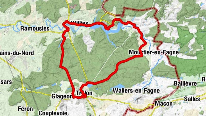 Trélon - La Petite Folie - Eppe-Sauvage - La Bergerie