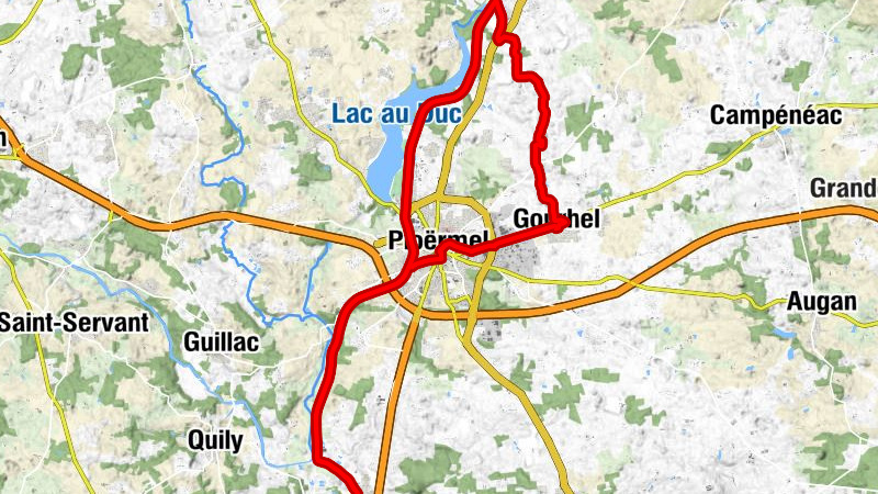 Gourhel - Rochefort - Chapelle Saint-Maur - Église Saint-Armel