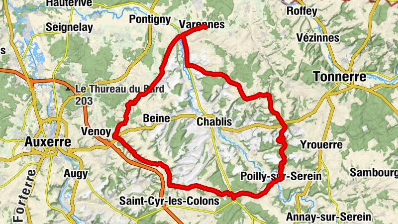 Varennes - Église Saint-Pierre et Saint-Paul - Église Saint-Maurice - Église Sainte-Madeleine