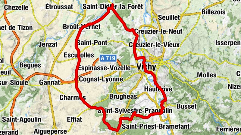 Saint-Didier-la-Forêt - Église Saint-Sylvestre - Auberge de Saint-Sylvestre - Église Saint-Symphorien