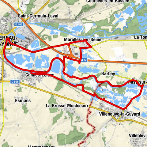 Marolles-sur-Seine - Les Bordes - Montereau-Fault-Yonne - Église Saint-Germain-de-Paris