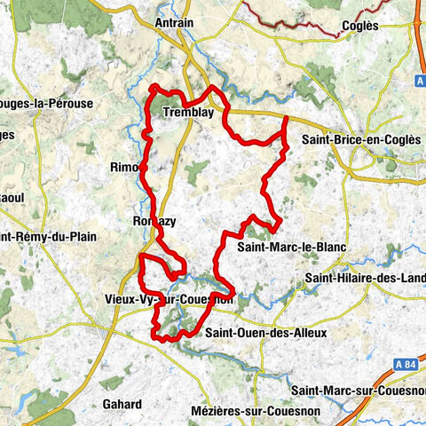 La Grulaie - Les Hautes Rottes - La Martelais - Église Saint-Pierre et Saint-Paul