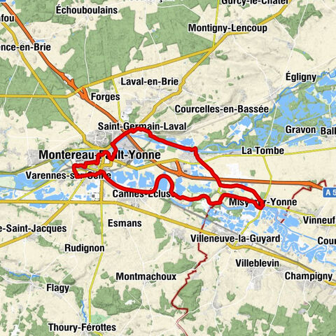 Misy-sur-Yonne - Église Saint-Germain-de-Paris - Collégiale Notre-Dame et Saint-Loup - Montereau-Fault-Yonne