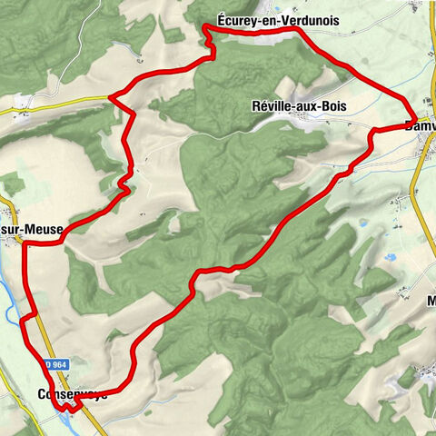 Écurey-en-Verdunois - Église Saint-Jean-Baptiste - Église de l'Assomption - Au Cornillat