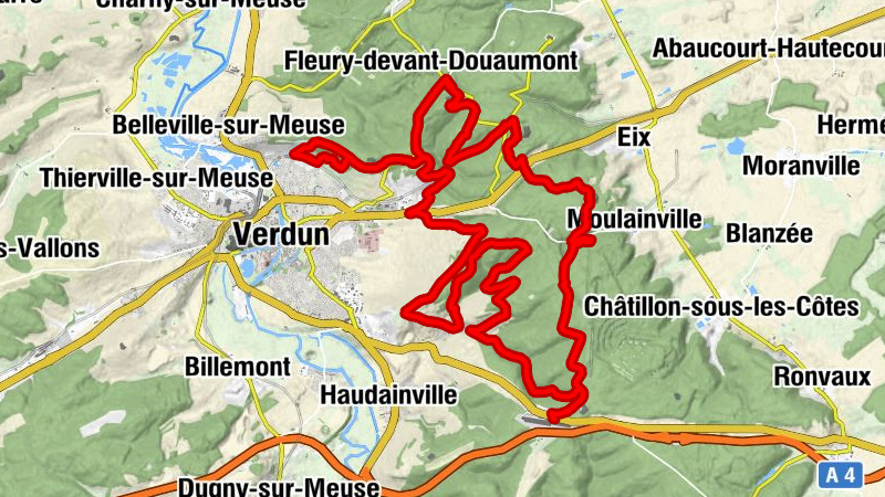 Belrupt-en-Verdunois - Fleury-devant-Douaumont - Moulainville