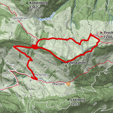 Kirchdorf: Zur geheimnisvollen Teufelsgasse