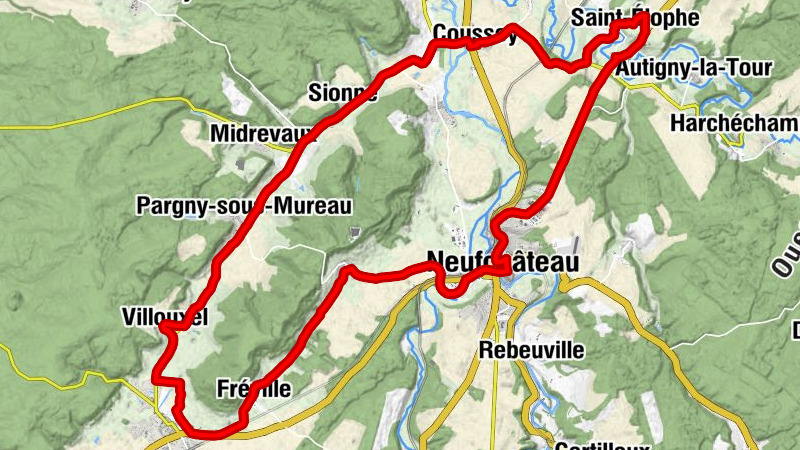 Saint-Élophe - Église Saint-Martin - Église Saint-Pierre-Saint-Paul - Neufchâteau