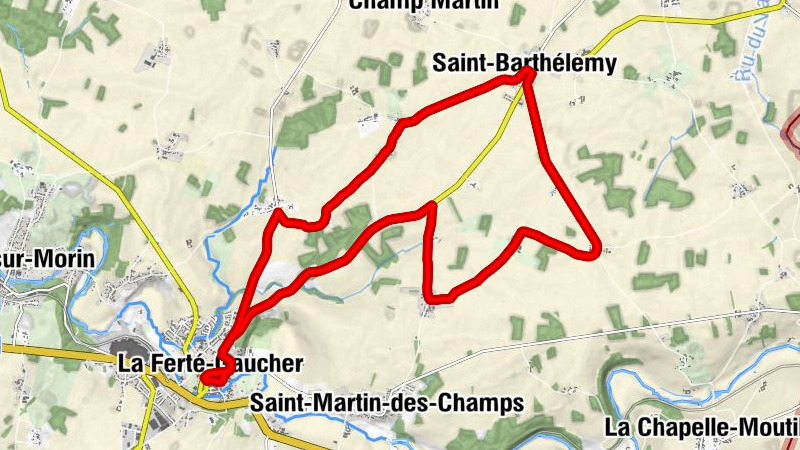 La Ferté-Gaucher - Coupigny - Saint-Barthélemy - Buternet