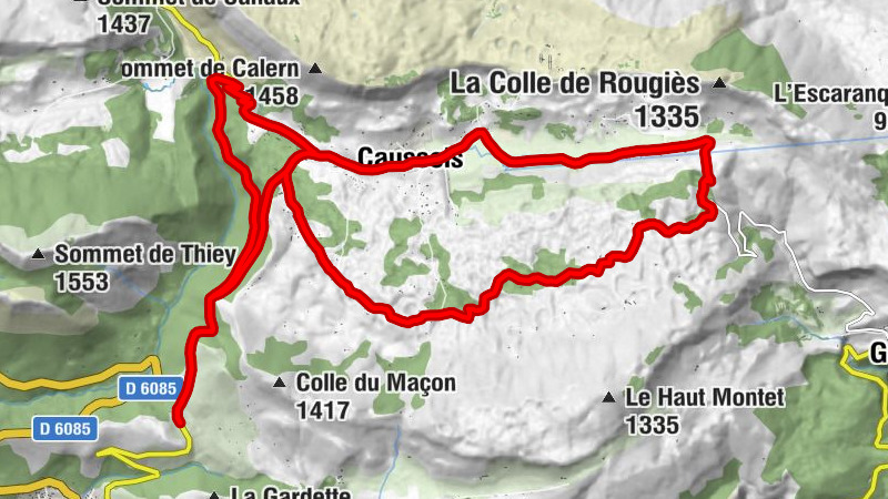 Caussols - Les Planesteles - Auberge de Caussols