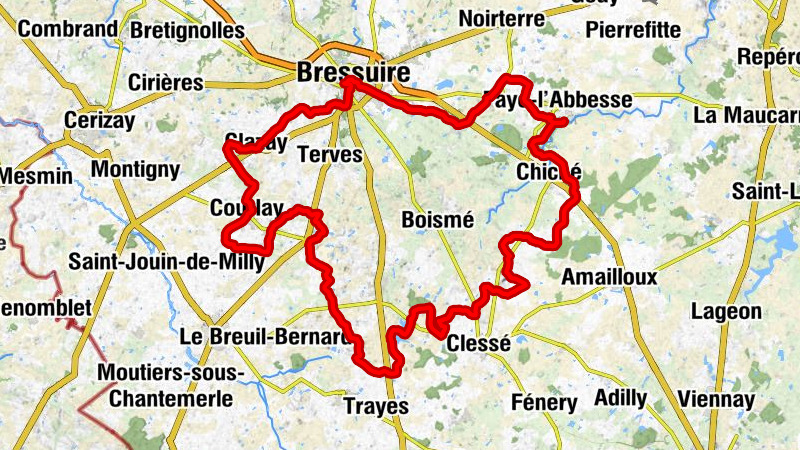 Bressuire - Église Saint-Remy - Église Saint-Savin-et-Saint-Cyprien