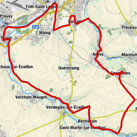 Église Saint-Côme et Saint-Damien - Église Saint-Martin - La Gentilhommière - Église Saint-Quentin