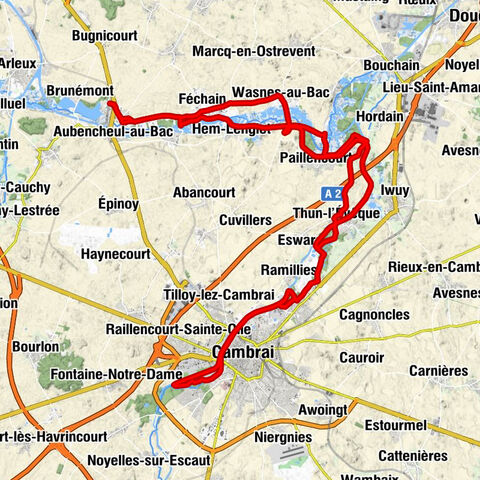 Aubigny-au-Bac - Chapelle Sainte-Anne - Chapelle Notre-Dame des Sept Douleurs - Église Saint-Alexandre