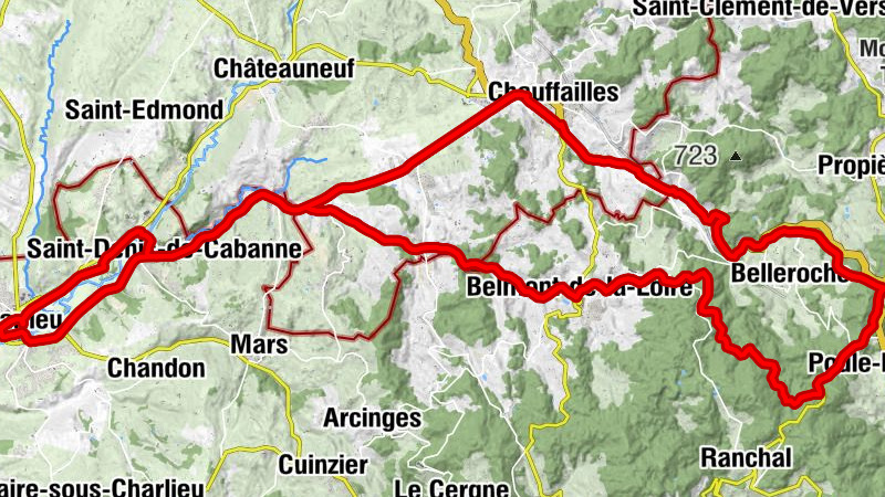 Charlieu - Saint-Denis-de-Cabanne - Chez Déal - Église Saint-Denis