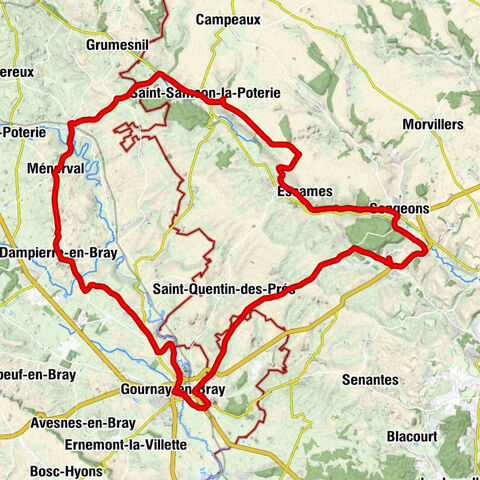 Saint-Samson-la-Poterie - Église Saint-Martin - Église Saint-Hildevert