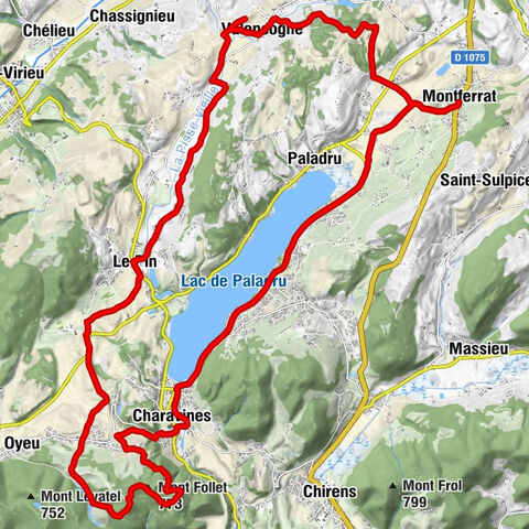Montferrat - Mont Follet - Plan du Rey - Église Saint-Christophe