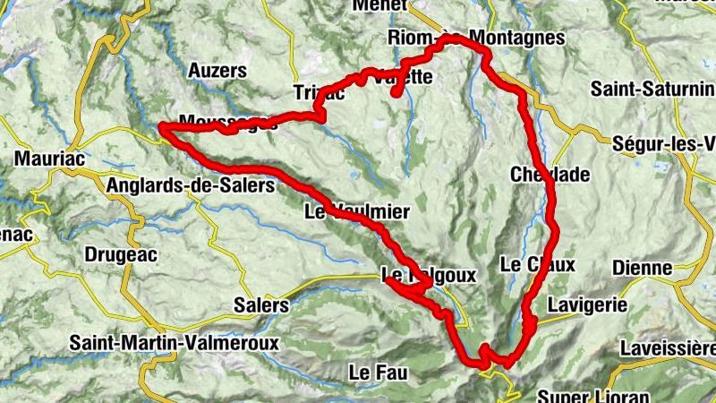 Marcombes - Col de la Besseyre - Église Saint-Ferréol - Église Saint-Germain