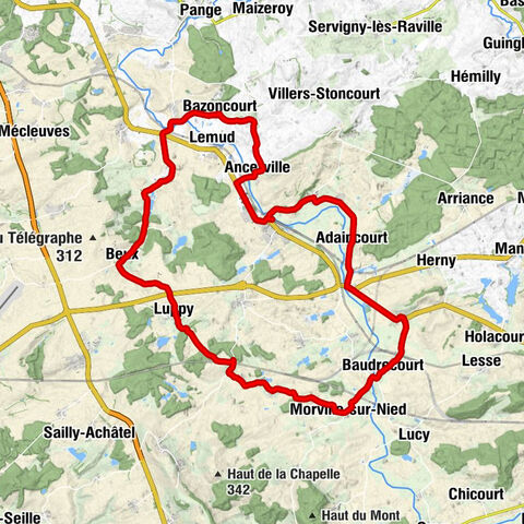 Rémilly - Église Saint-Gorgon - Église Saint-Léger - Église Saint-Martin