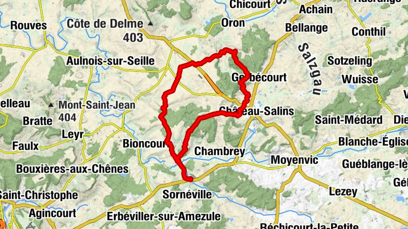 Moncel-sur-Seille - Église Saint-Pierre - Église Saint-Jean-Baptiste - Église Sainte-Marie-Madeleine