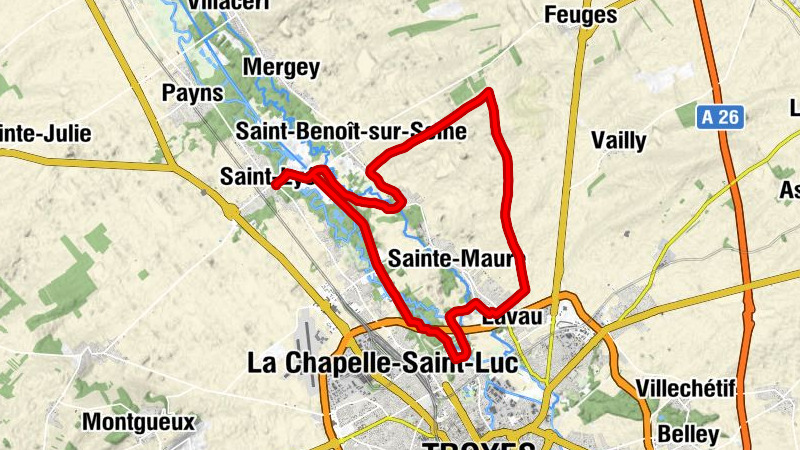 Saint-Lyé - Église de l'Assomption - Troyes - La Chapelle-Saint-Luc