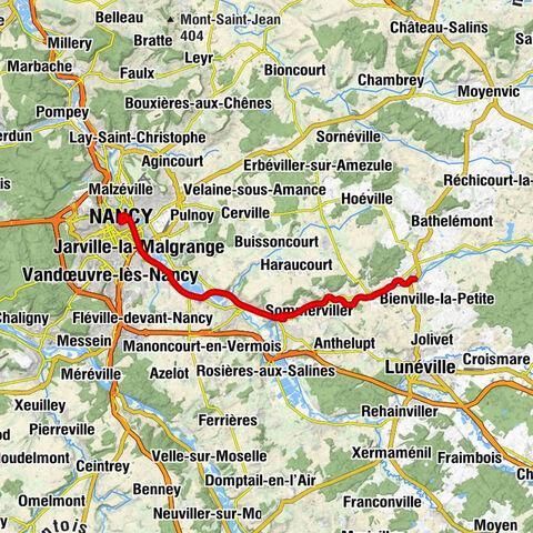 Einville-au-Jard - L'Étoile d'Argent - Jarville-la-Malgrange - Nancy
