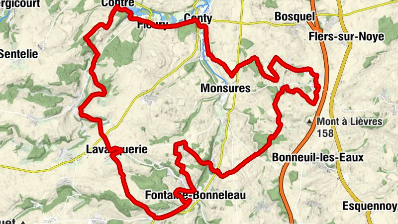 Conty - Église Saint-Denis - Église Saint-Martin - Église Saint-Antoine