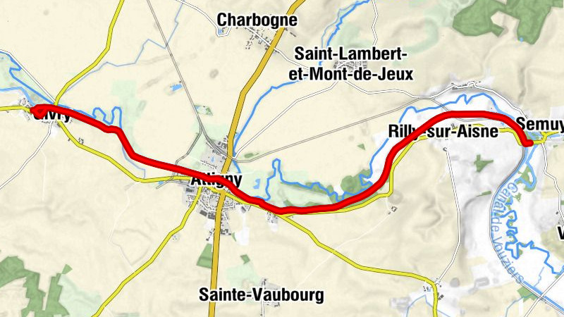 Givry - Attigny - Rilly-sur-Aisne - Semuy