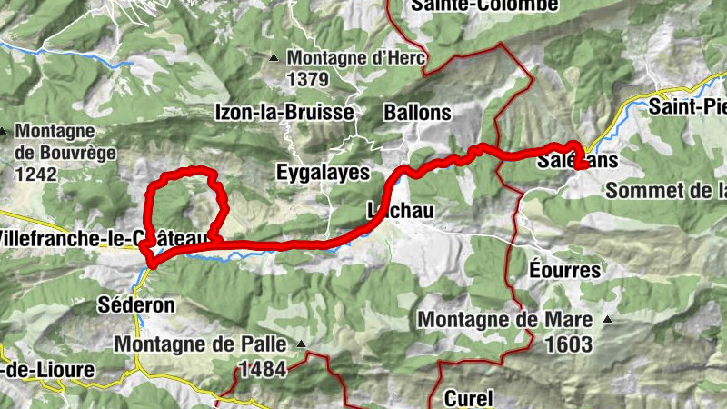 Salérans - Lachau - Vers-sur-Méouge