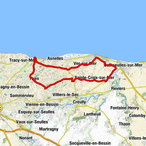 Graye-sur-Mer - Église de l'Exaltation-de-la-Sainte-Croix - Église Saint-Manvieu - Église Saint-Martin