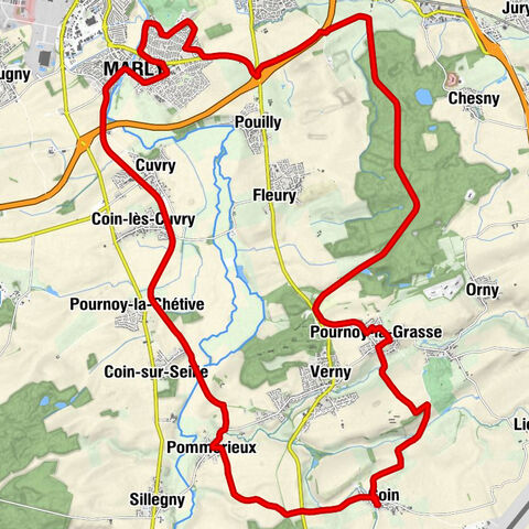 Église Saint-Martin - Goin - Marly - Église Sainte-Barbe