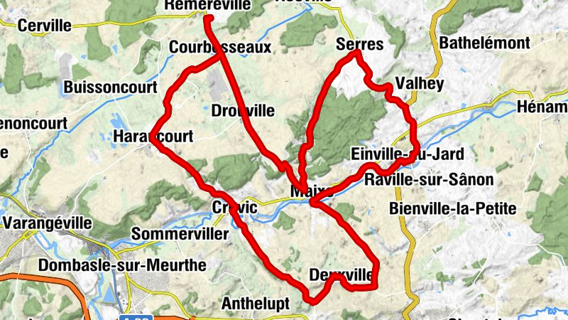 Réméréville - Église Saint-Gengoult - Église Saint-Epvre - Église Sainte-Libaire