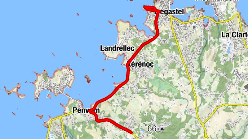 Trégastel - Run Rouz - Kérénoc