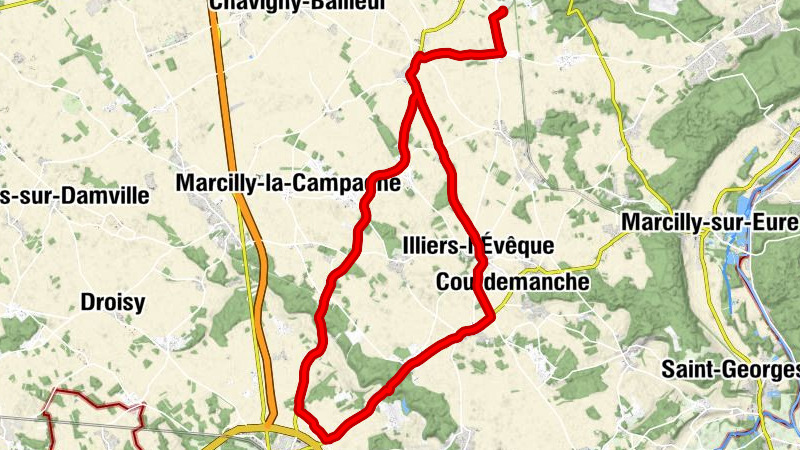 Osmoy - Église Saint-Martin - Coudres - Croix Saint-Jacques