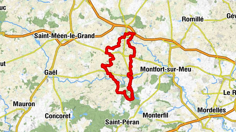 La Hucherais - Église Saint-Guillaume - Église Saint-Uniac - La Gautrais