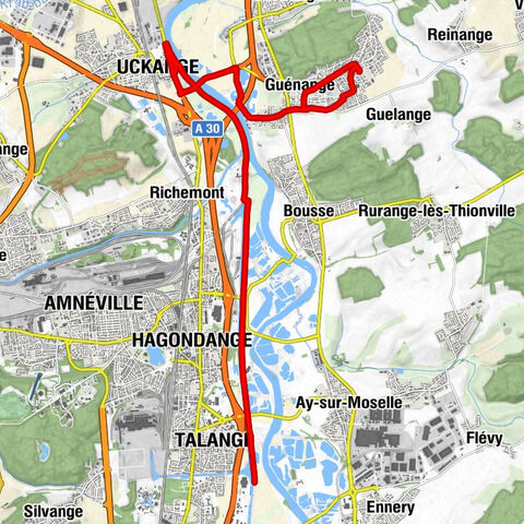 Guénange - Église Saint-Matthieu - Uckange