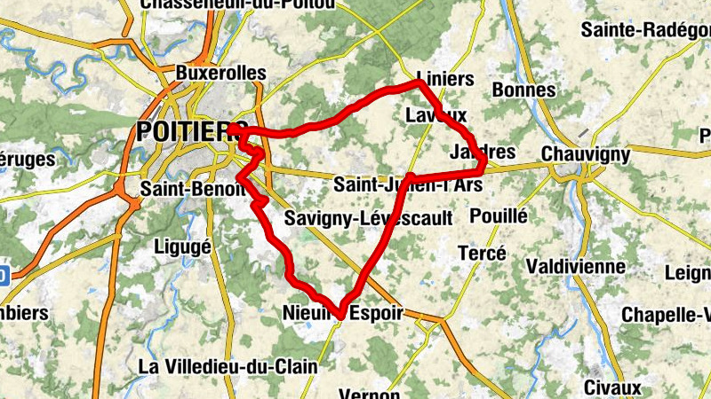 Jardres - Lavoux - Église Saint-Martin - Poitiers