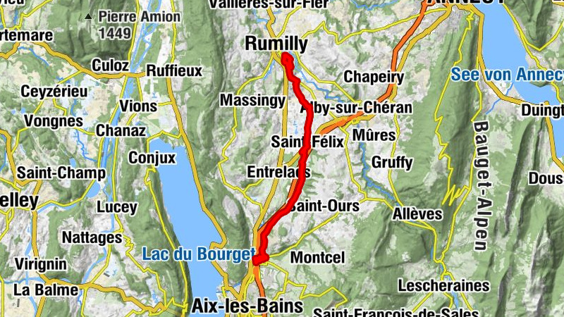 Grésy-sur-Aix - La Cascade - La Sarraz