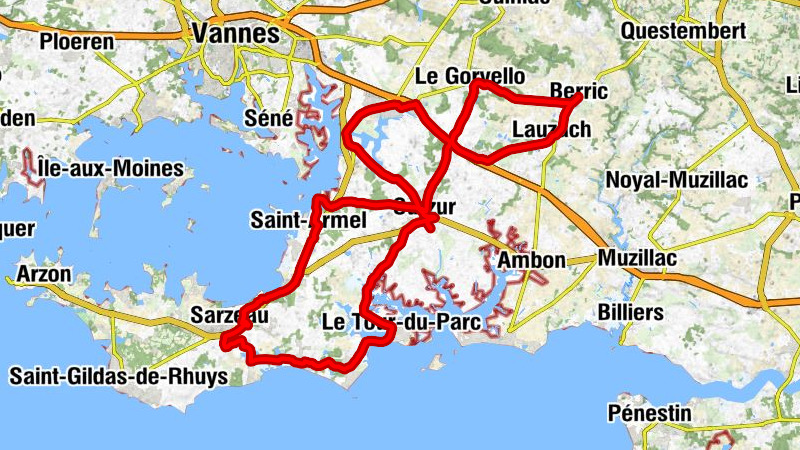 Église Saint-Thuriau - Église Sainte-Anne - Église Saint-Symphorien - Chapelle Saint-Roch