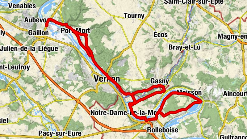 Gaillon - Aubevoye - Église Saint-Pierre - Église Saint-Ouen - Église Saint-Sulpice