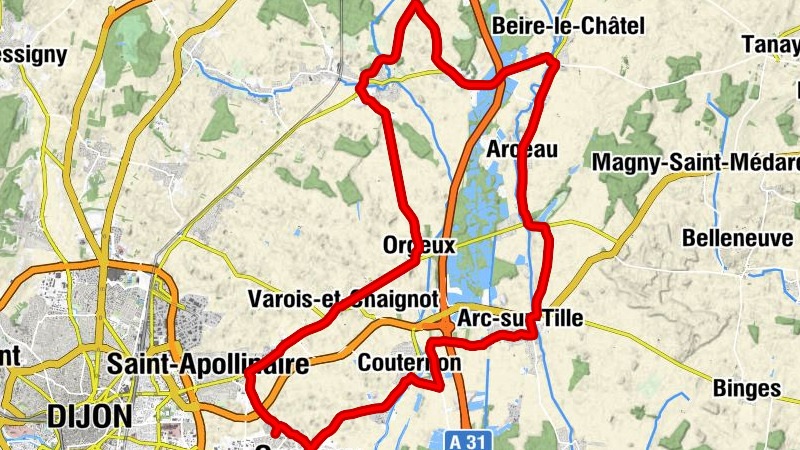 Varois-et-Chaignot - Église Saint-André - Église de l'Assomption - Quetigny