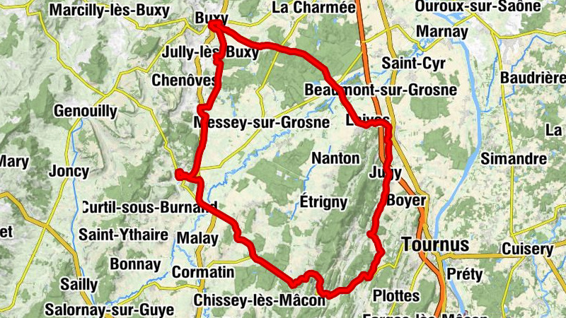 Caveau de la Tour Rouge - Église Saint-Germain - Église Saint-Martin - Buxy