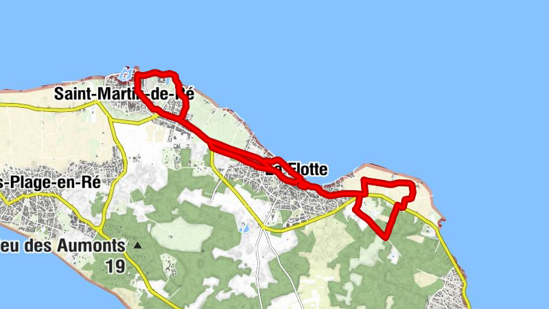 Saint-Martin-de-Ré - La Flotte - Le Pas Laron