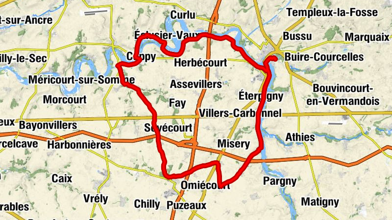 Flamicourt - Église Saint-Pierre - Église Saint-Sulpice - Église Saint-Rémy