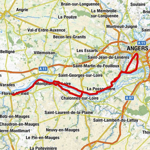 Angers Saint-Laud - Église Saint-Aubin - Église de Jésus-Christ des saints des derniers jours - Église Sainte-Bernadette