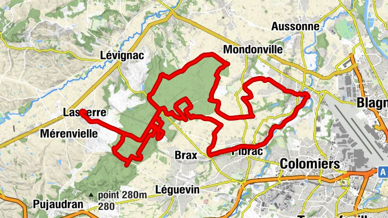 Pradère-les-Bourguets - Lasserre - Église Saint-Martin - Colomiers