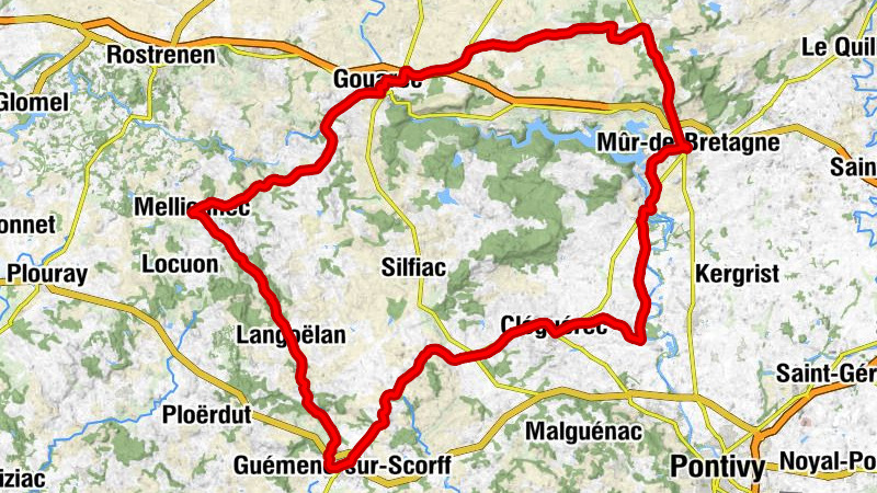 Gouarec - Église Saint-Jean-Baptiste - Église Saint-Barnabé - Memes Tra