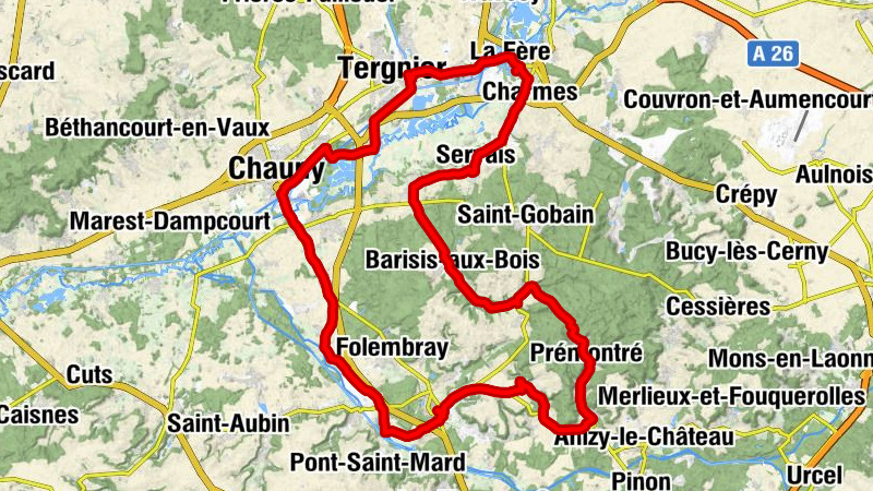 La Fère - Église Saint-Montain - Église Saint-Pierre - Église Saint-Maurice