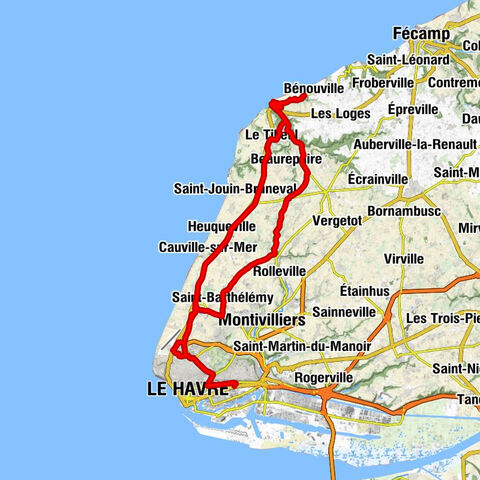 Le Havre - Graville - Église Saint-Martin - Chapelle Notre-Dame de la Garde