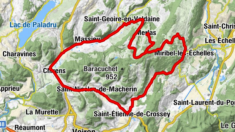 Merlas - Restaurant Les Trois Biches - Chapelle Saint-Roch - Église Saint-Nicolas