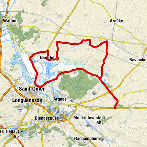 Ebblinghem - Chapelle Sainte-Anne - Église de l'Immaculée Conception - Église Saint-Bernard