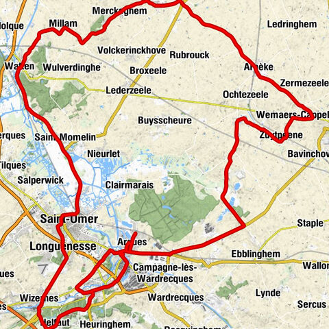 Arques - Église Sainte-Colombe - Église Coeur-Sacré de Jésus - Église Saint-Martin